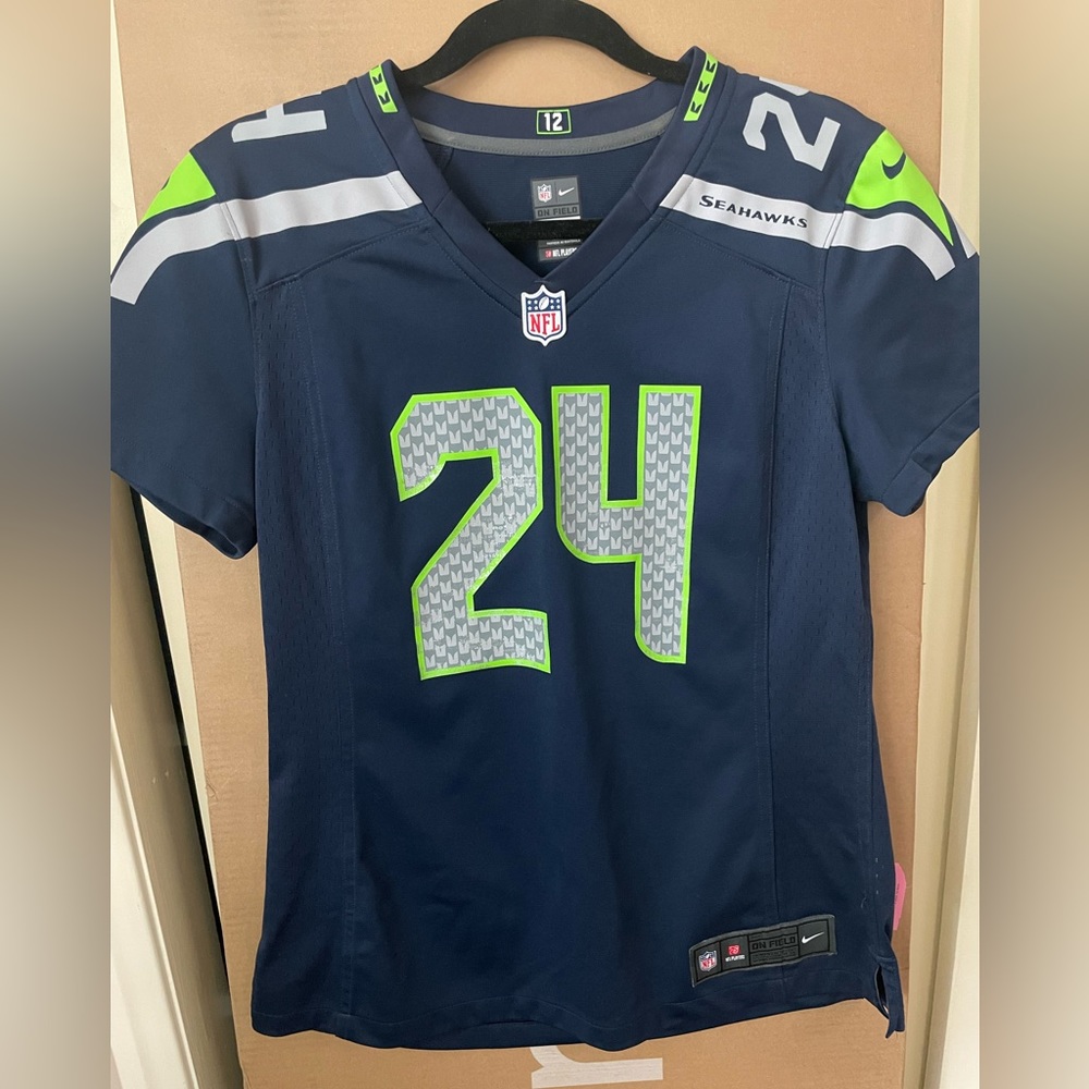 NFL Seahawks Marshawn Lynch Jersey - Women’s SZ S